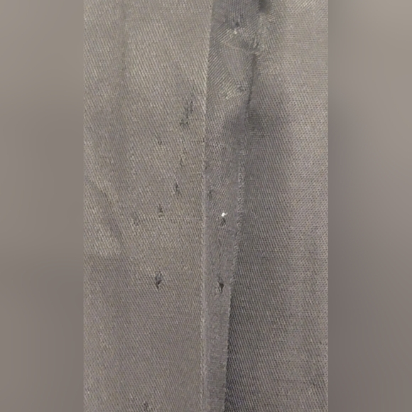 Black Pinstripe Blazer 42L Career Interview Suit Jacket Express - Picture 8 of 8